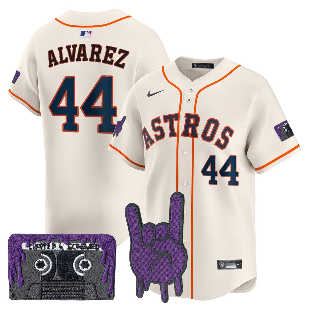 HOU DJ Screw Patch Vapor Premier Limited Men Jersey - All Stitched