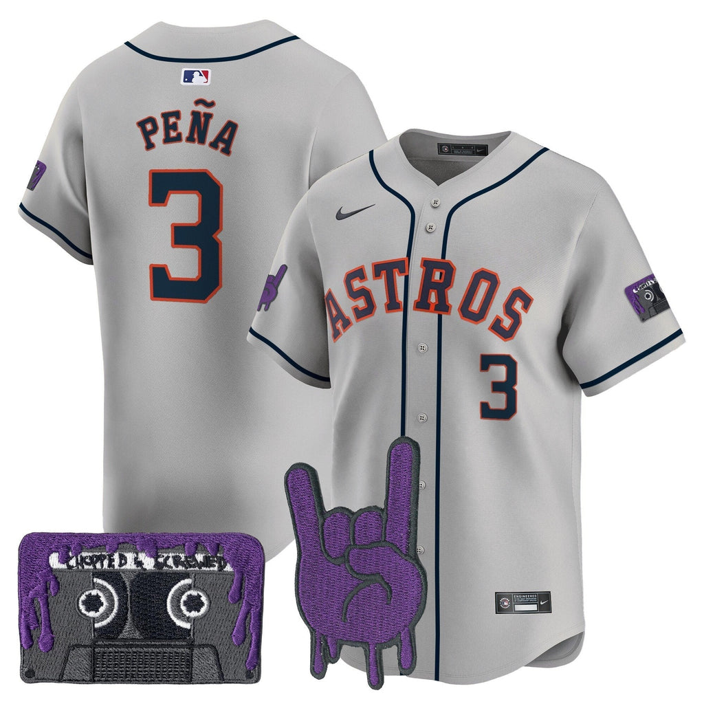 HOU DJ Screw Patch Vapor Premier Limited Jersey - All Stitched