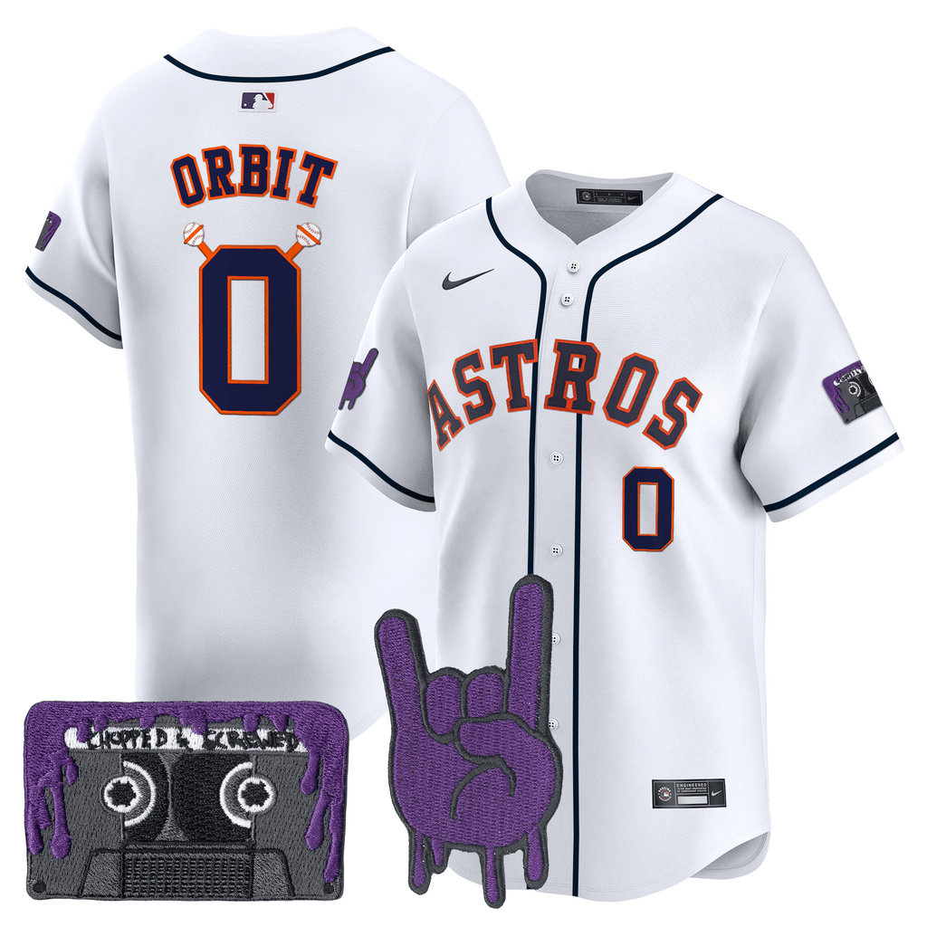 HOU DJ Screw Patch Vapor Premier Limited Jersey - All Stitched