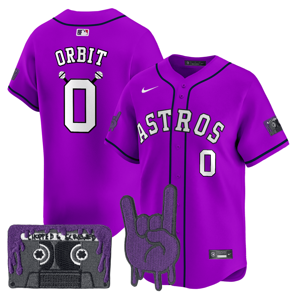 HOU DJ Screw Patch Vapor Premier Limited Jersey - All Stitched