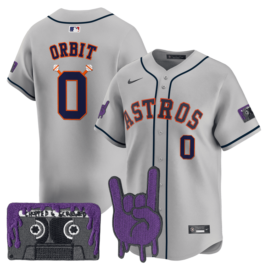HOU DJ Screw Patch Vapor Premier Limited Jersey - All Stitched