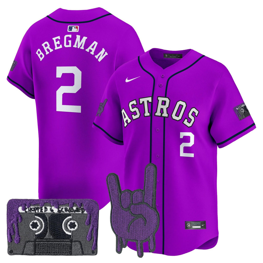 HOU DJ Screw Patch Vapor Premier Limited Jersey - All Stitched