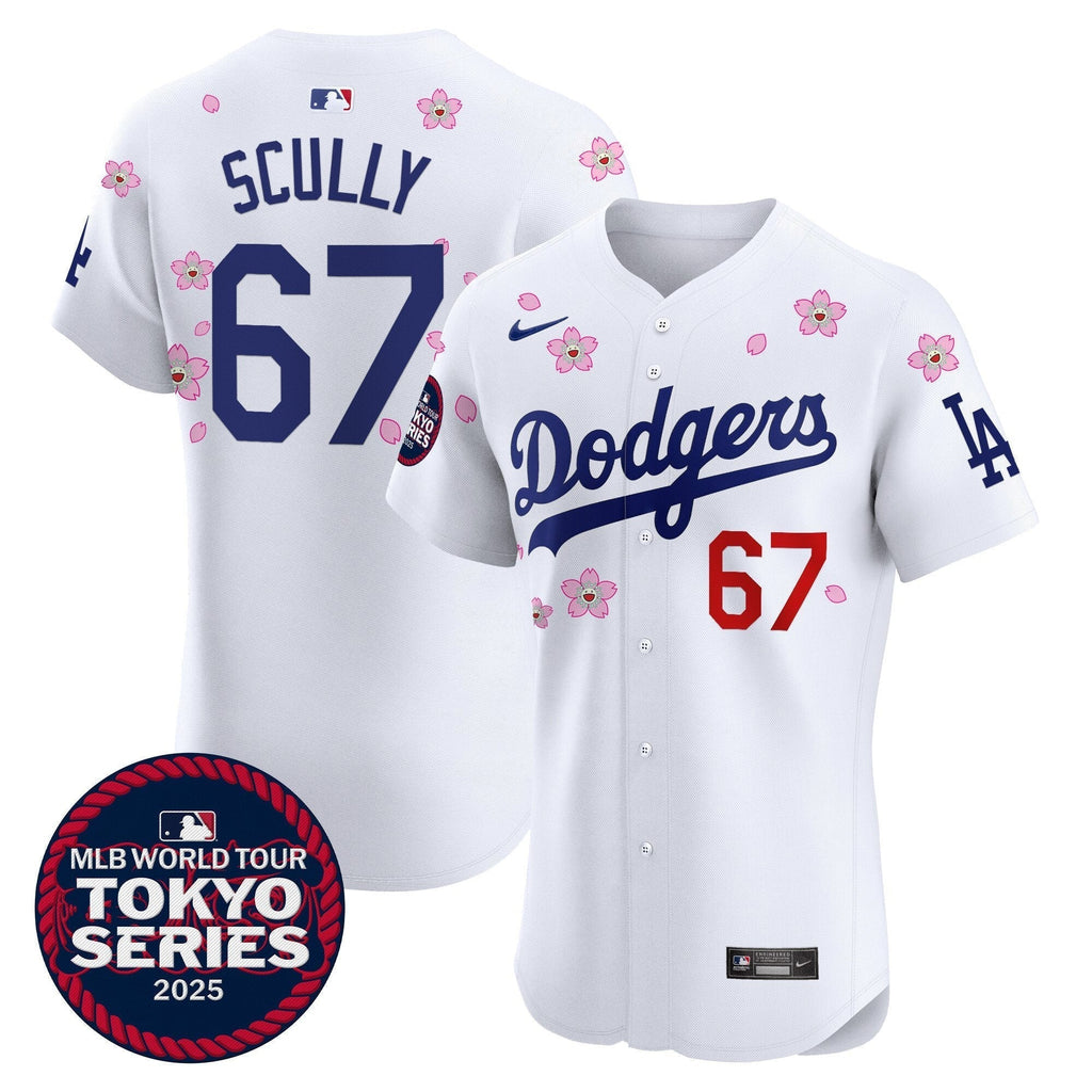 Dodgers Tokyo Series 2025 Vapor Premier Elite Jersey - Stitched
