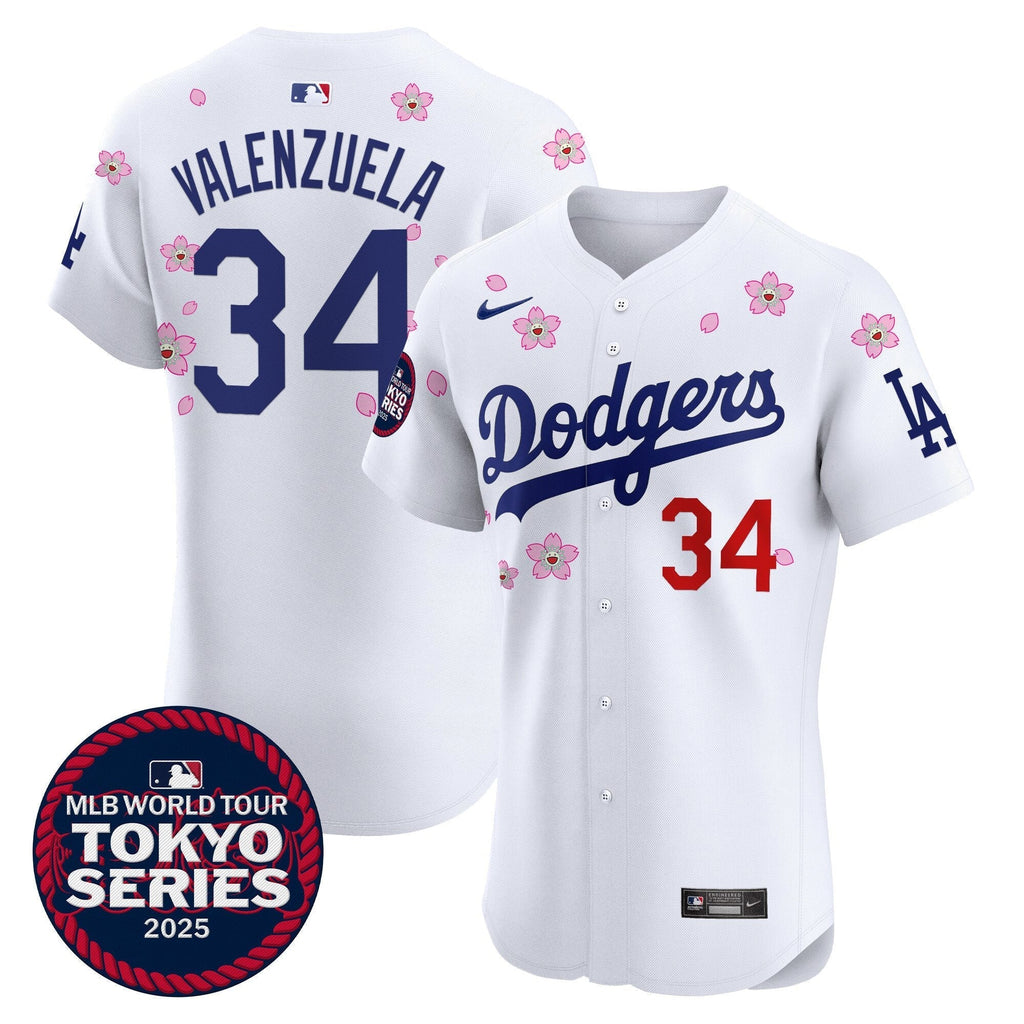 Dodgers Tokyo Series 2025 Vapor Premier Elite Jersey - Stitched