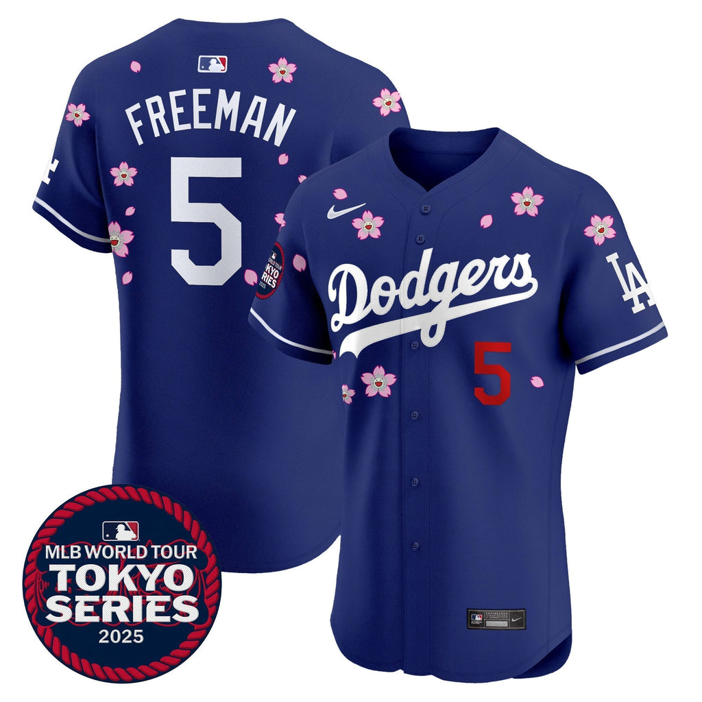 Dodgers Tokyo Series 2025 Vapor Premier Elite Jersey - Stitched