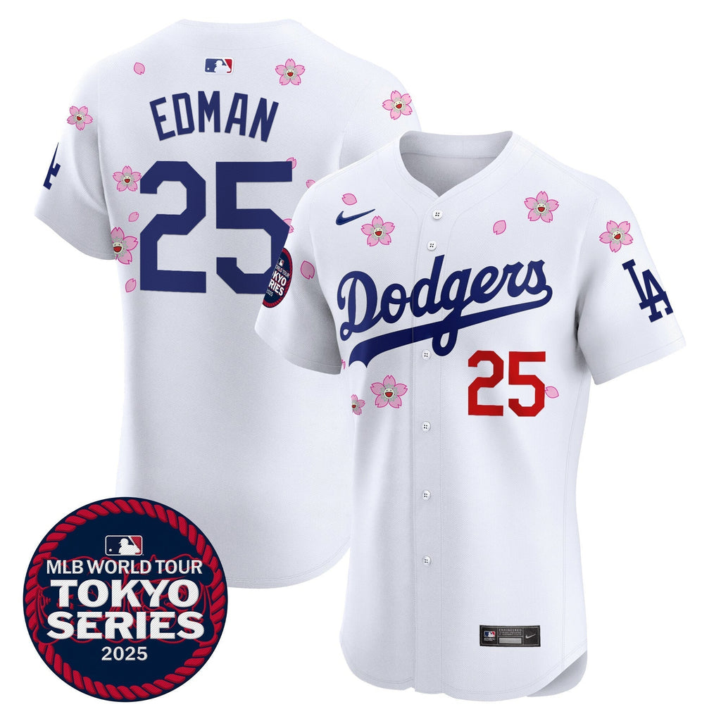 Dodgers Tokyo Series 2025 Vapor Premier Elite Jersey - Stitched