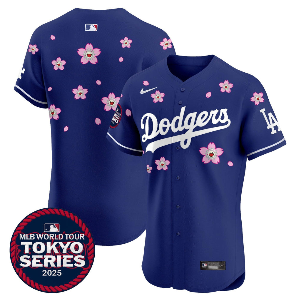 Dodgers Tokyo Series 2025 Vapor Premier Elite Jersey - Stitched