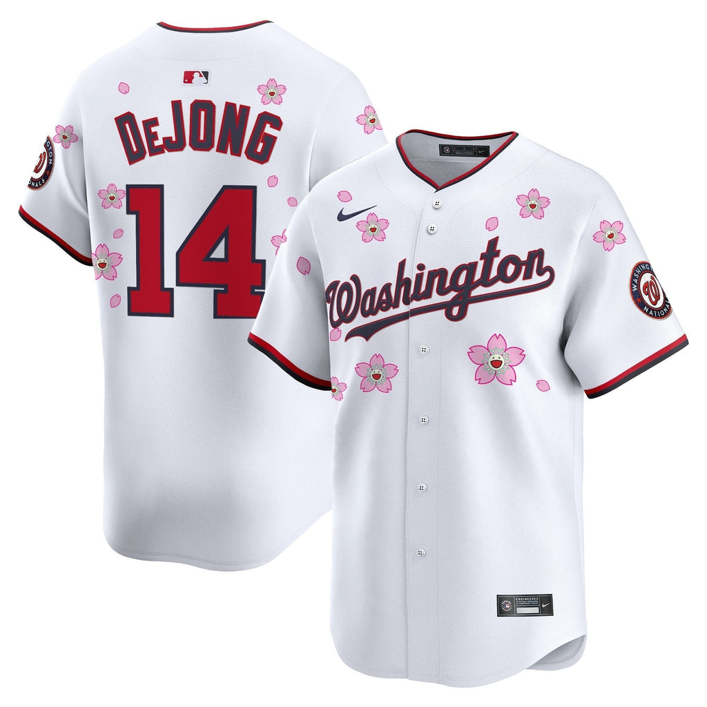 WSH Cherry Blossom Vapor Premier Limited Jersey - Stitched