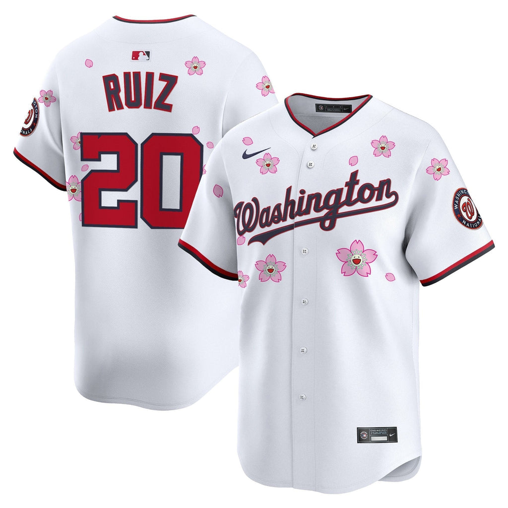 WSH Cherry Blossom Vapor Premier Limited Jersey - Stitched