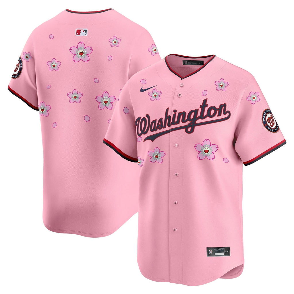 WSH Cherry Blossom Vapor Premier Limited Jersey - Stitched