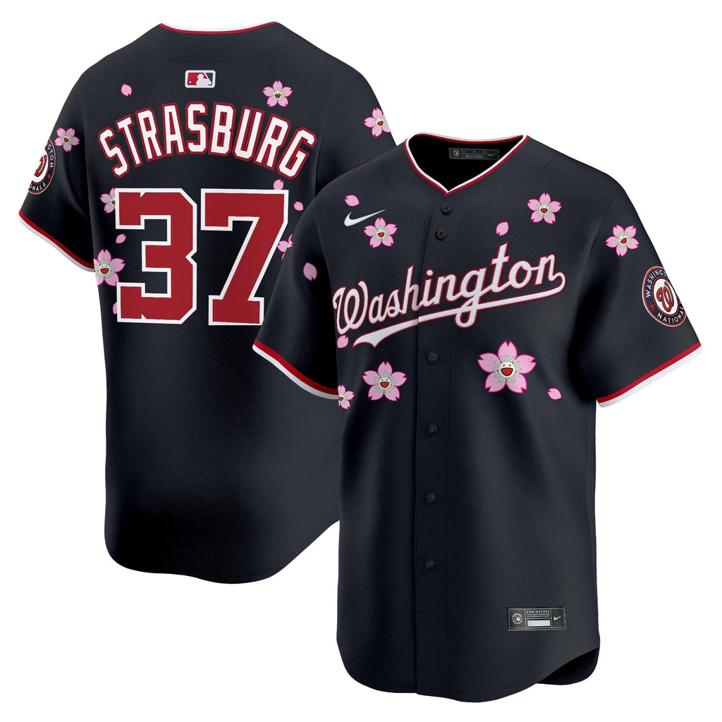 WSH Cherry Blossom Vapor Premier Limited Jersey - Stitched