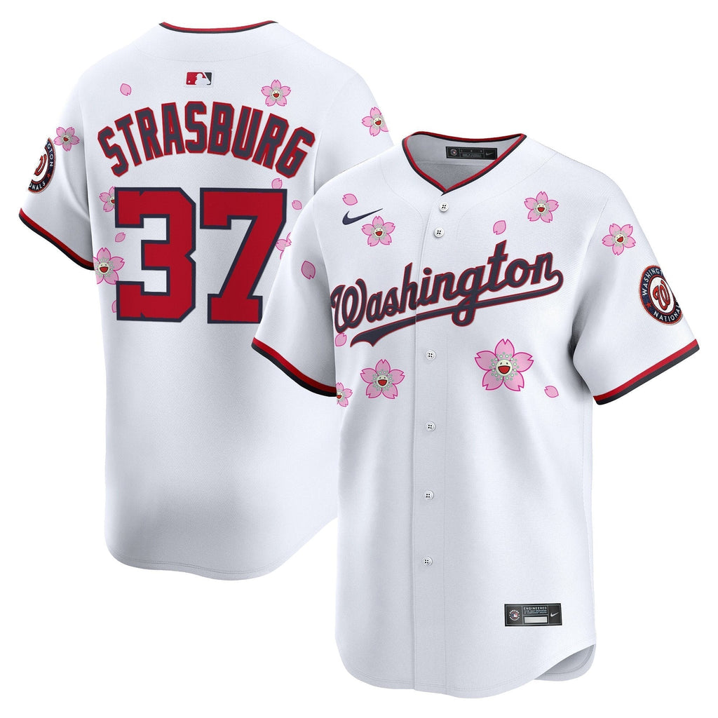 WSH Cherry Blossom Vapor Premier Limited Jersey - Stitched