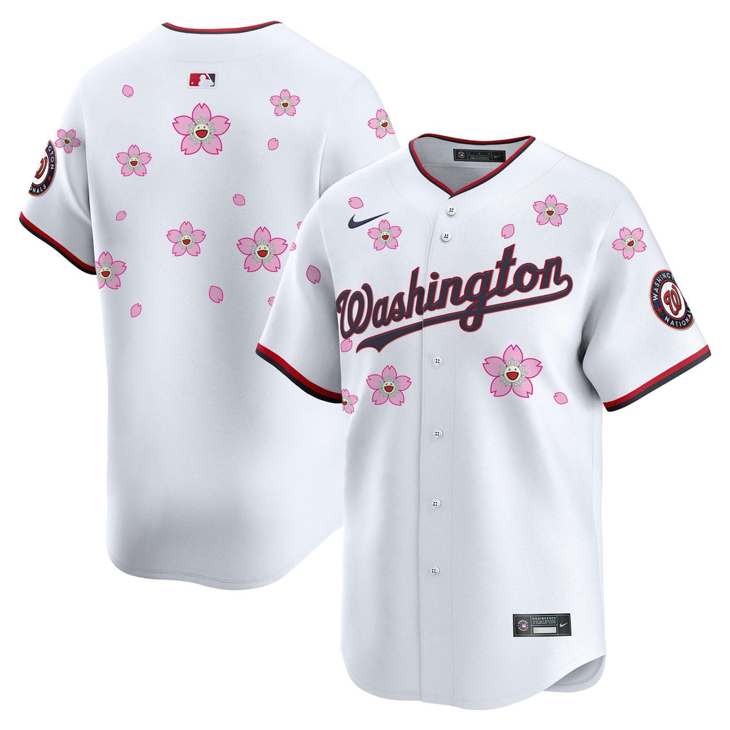 WSH Cherry Blossom Vapor Premier Limited Jersey - Stitched
