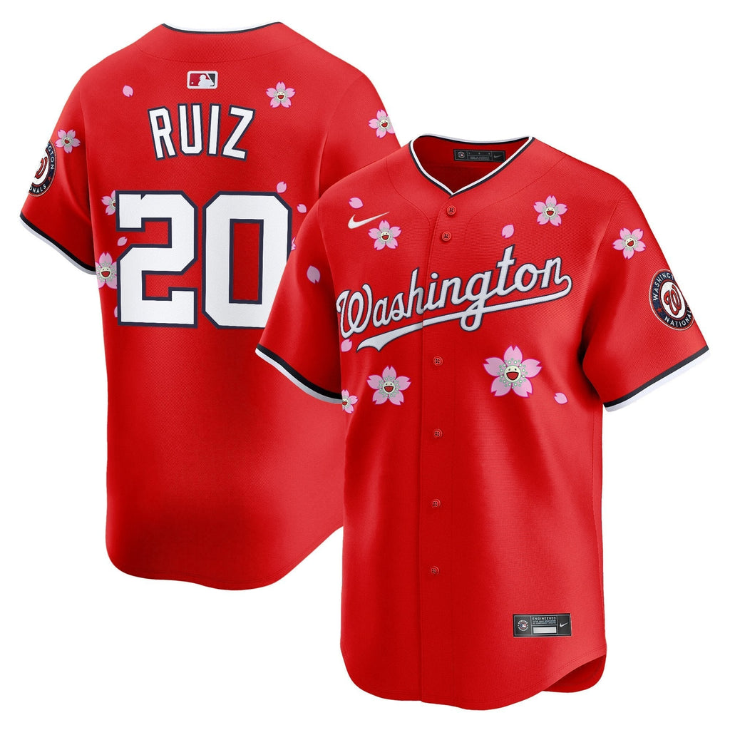 WSH Cherry Blossom Vapor Premier Limited Jersey - Stitched