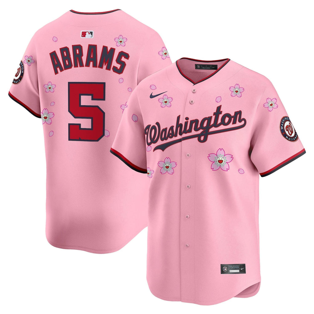WSH Cherry Blossom Vapor Premier Limited Jersey - Stitched