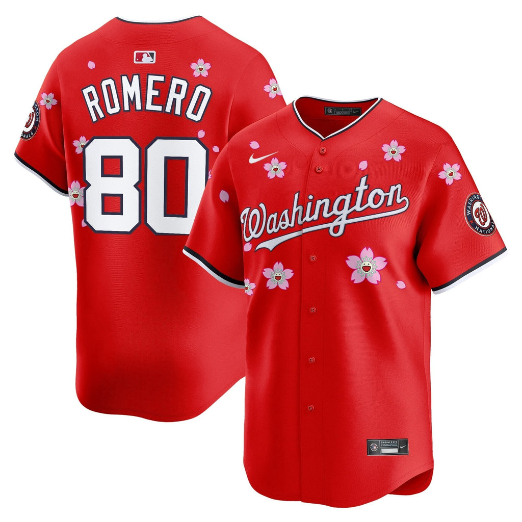 WSH Cherry Blossom Vapor Premier Limited Jersey - Stitched