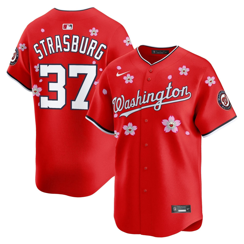 WSH Cherry Blossom Vapor Premier Limited Jersey - Stitched