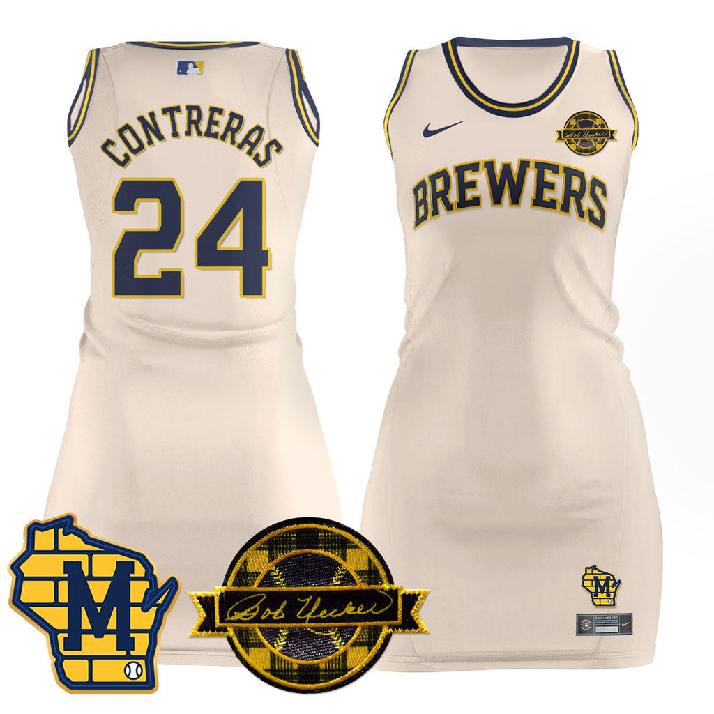 MIL Limited Dress - Bob Uecker Patch - All Stitched