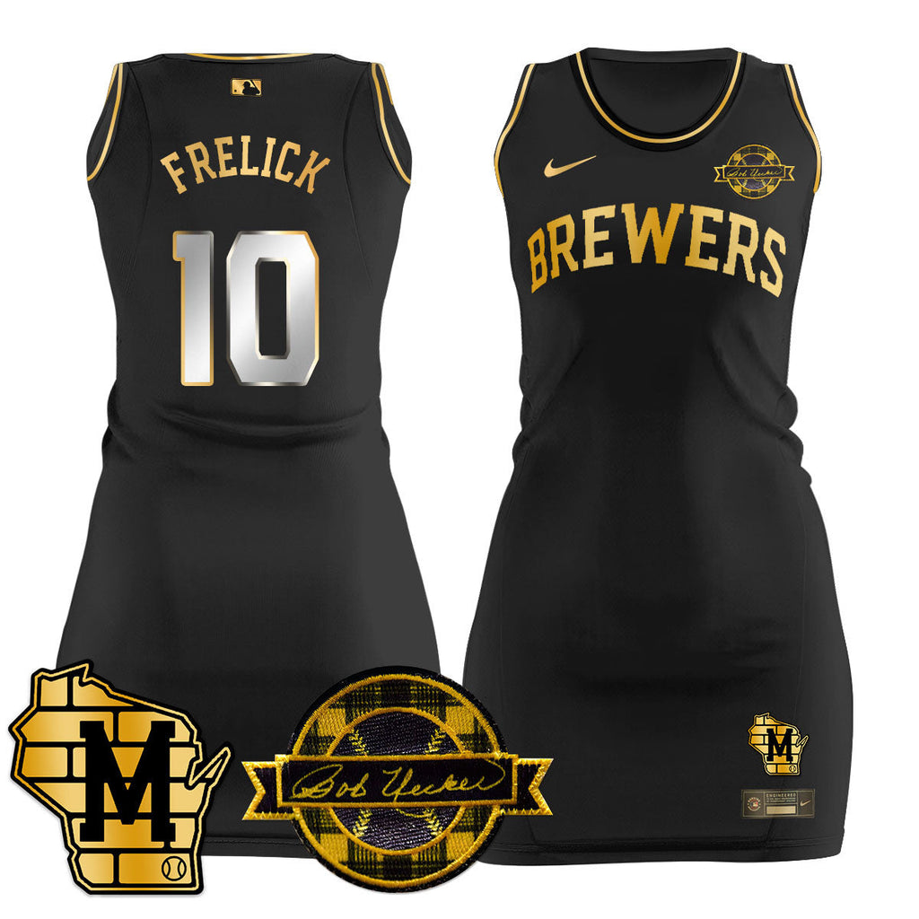 MIL Limited Dress - Bob Uecker Patch - All Stitched