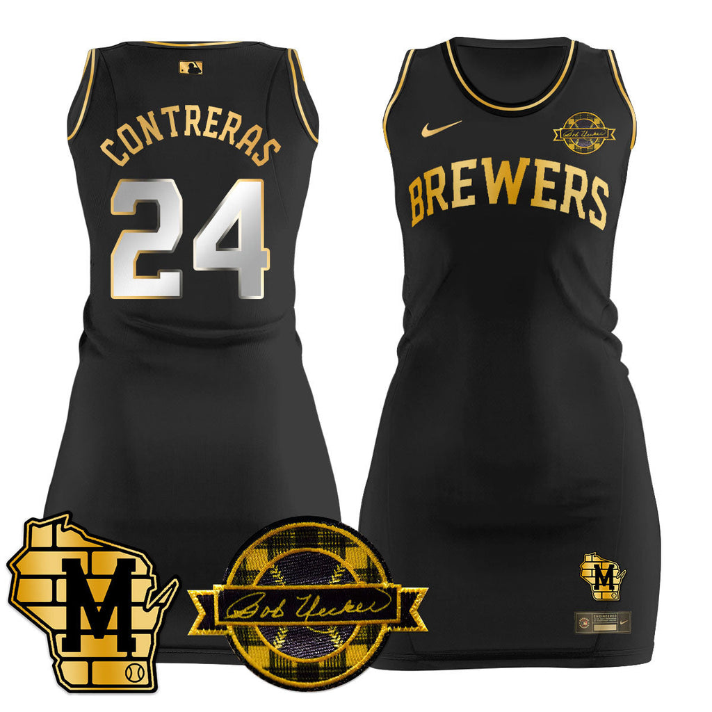 MIL Limited Dress - Bob Uecker Patch - All Stitched