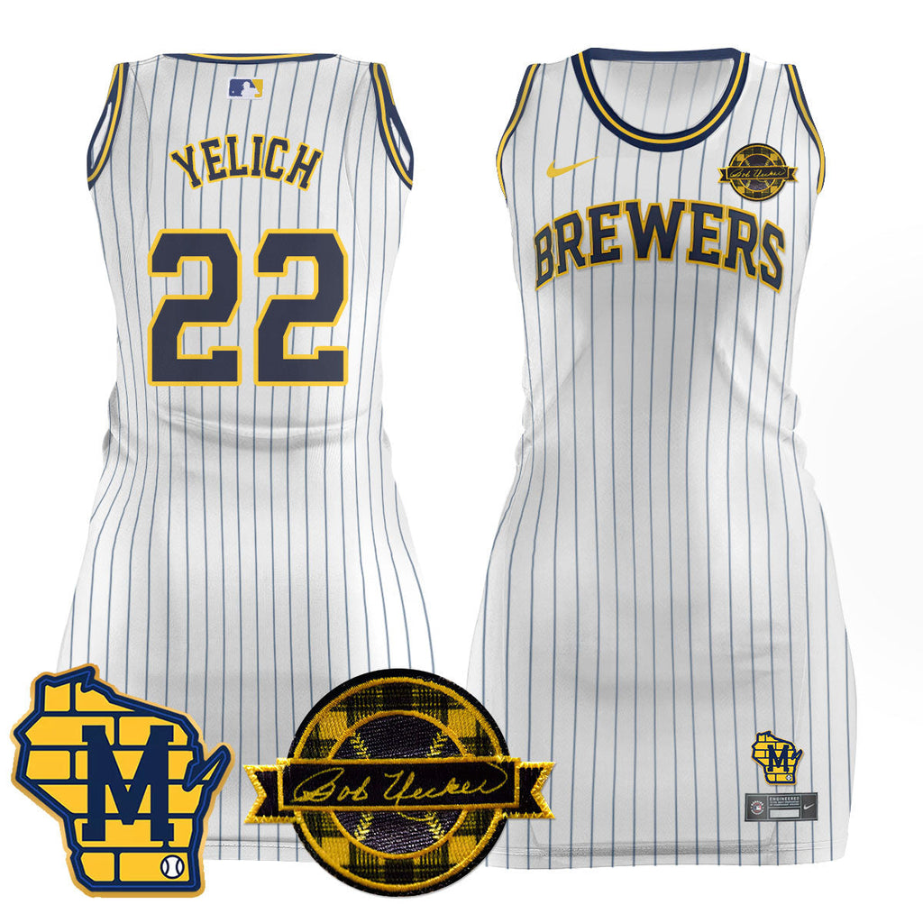 MIL Limited Dress - Bob Uecker Patch - All Stitched