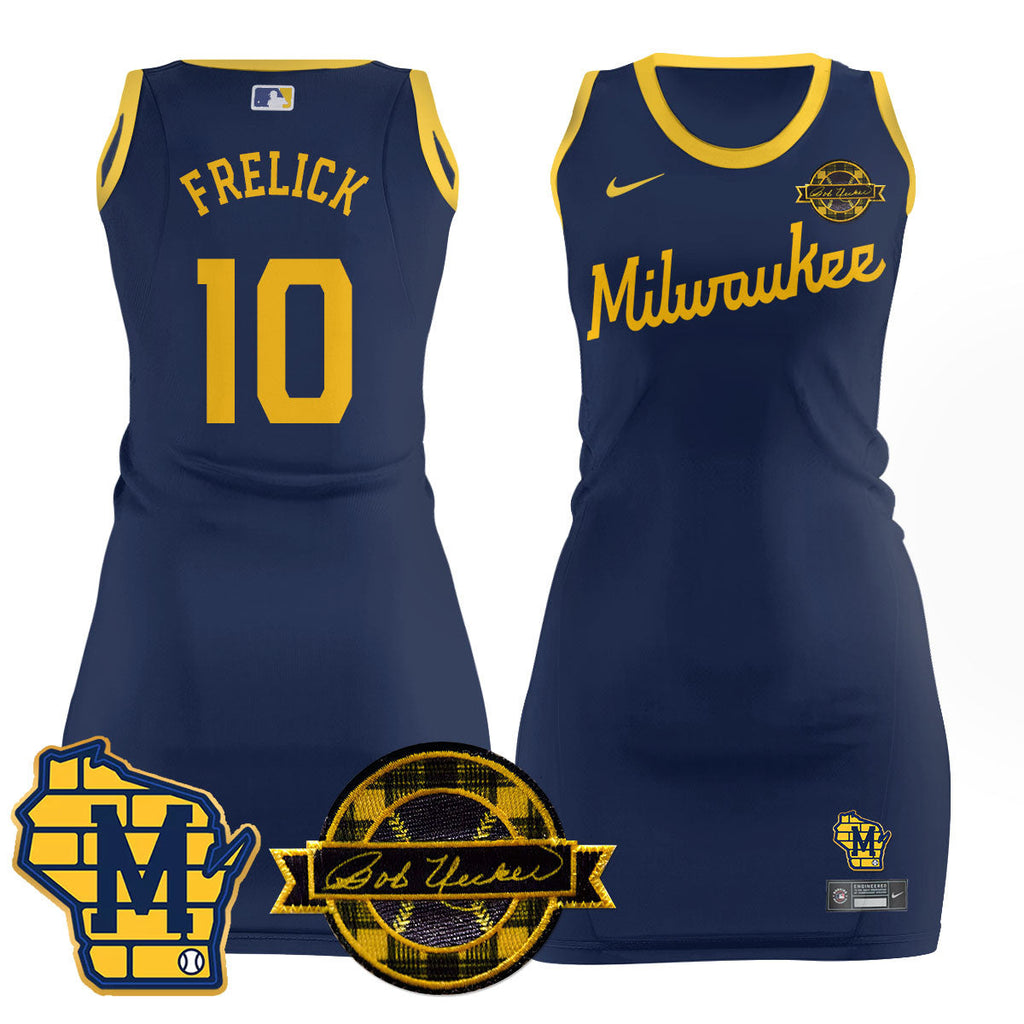 MIL Limited Dress - Bob Uecker Patch - All Stitched