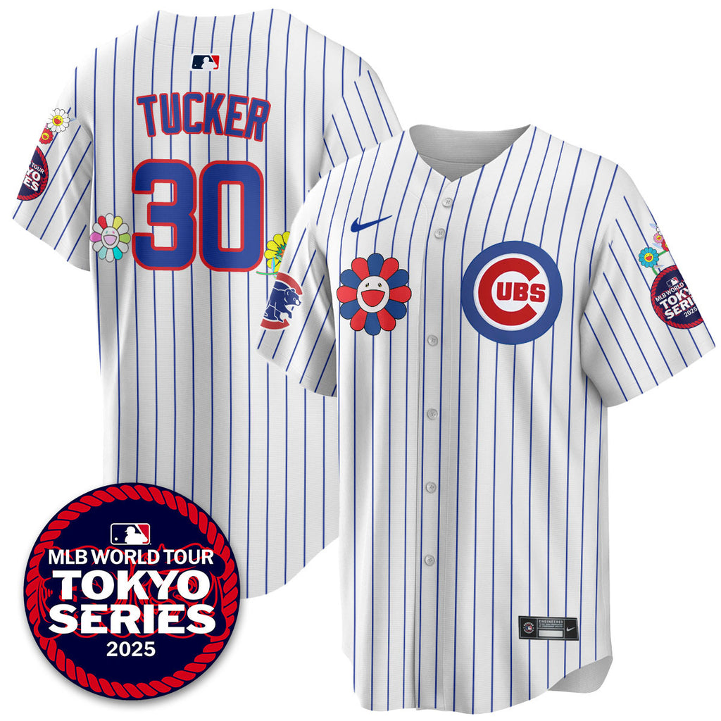 Men's Chicago Cubs Tokyo Series Limited Jersey - Stitched