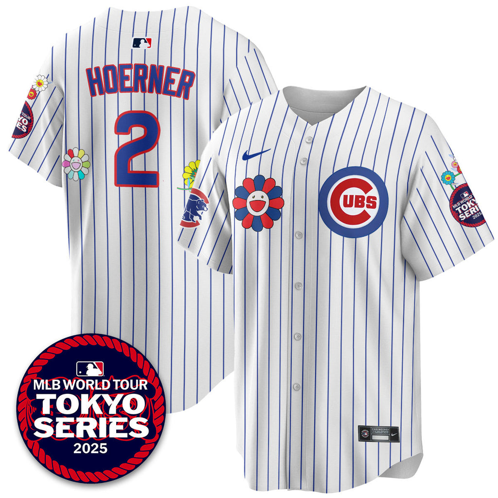 Men's Chicago Cubs Tokyo Series Limited Jersey - Stitched