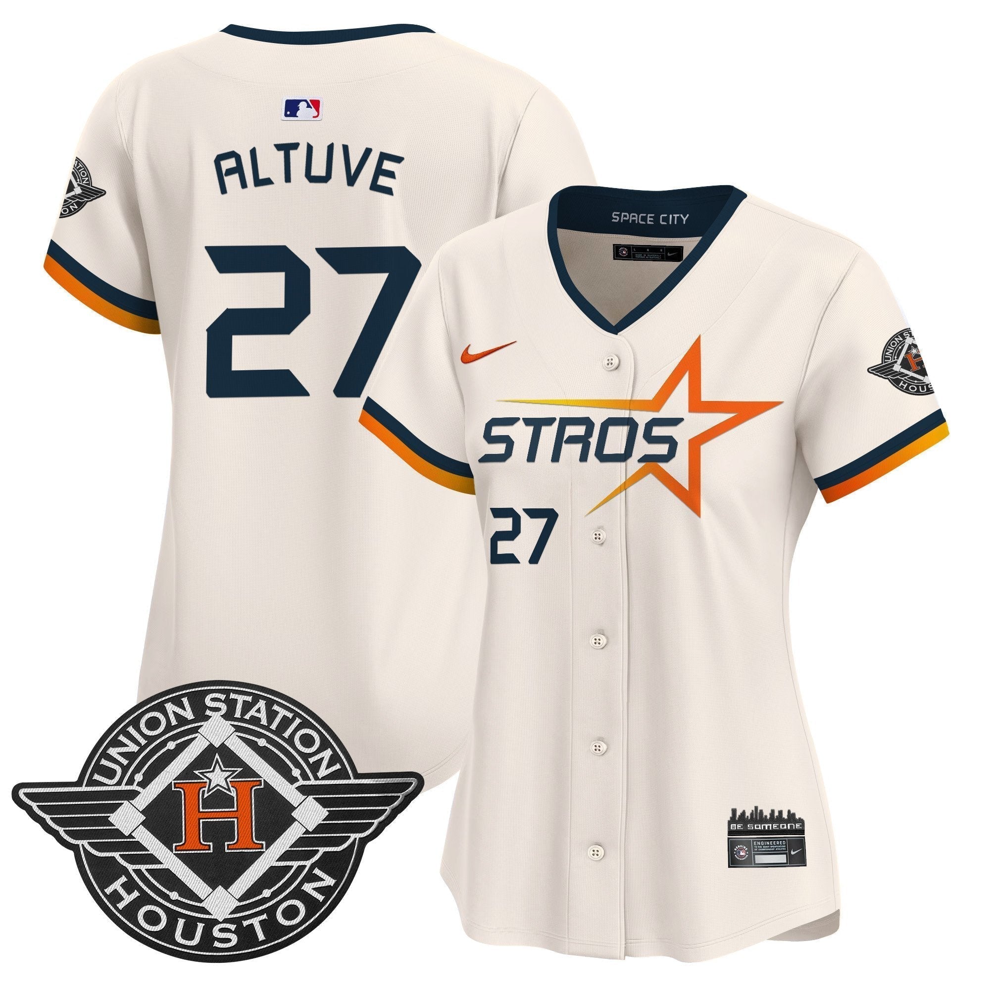Women's HOU 2025 City Connect Vapor Premier Limited Jersey - All Stitched