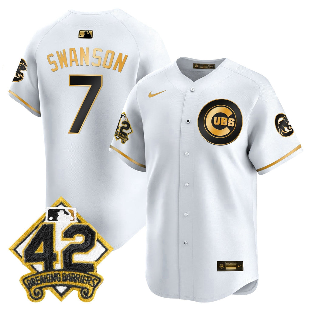 CHC 2025 Jackie Robinson Patch Vapor Premier Limited Jersey - All Stitched