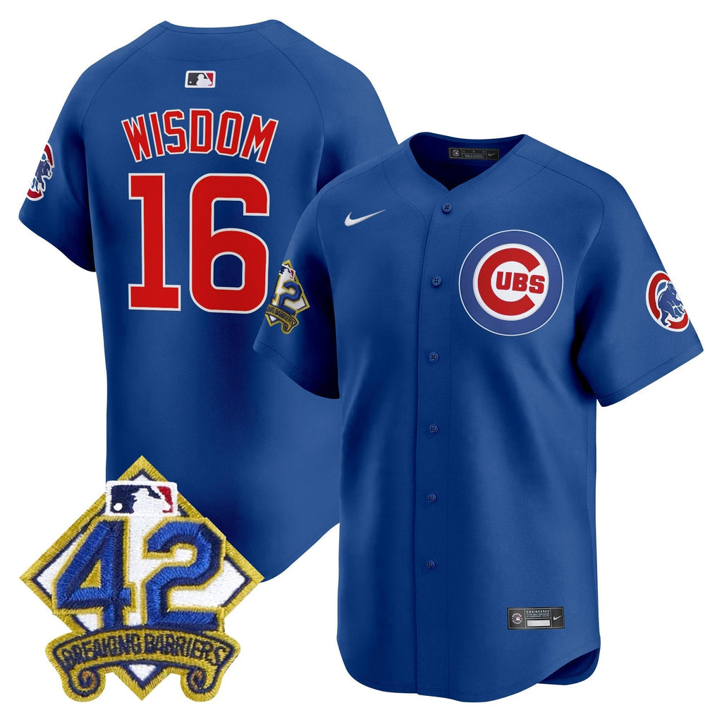 CHC 2025 Jackie Robinson Patch Vapor Premier Limited Jersey - All Stitched