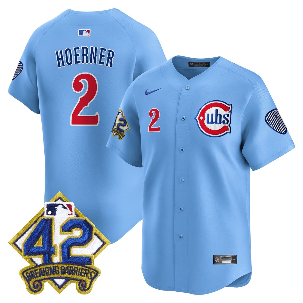 CHC 2025 Jackie Robinson Patch Vapor Premier Limited Jersey - All Stitched