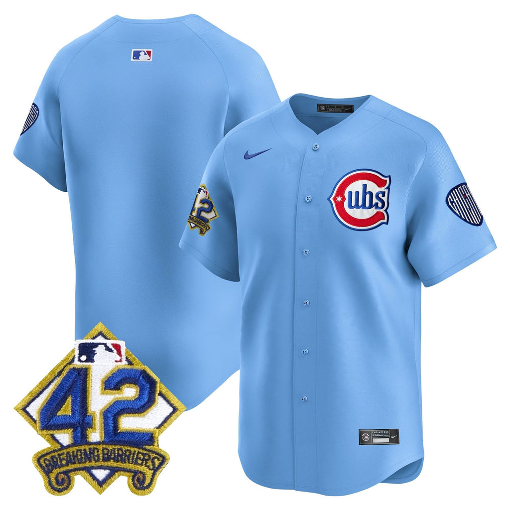 CHC 2025 Jackie Robinson Patch Vapor Premier Limited Jersey - All Stitched