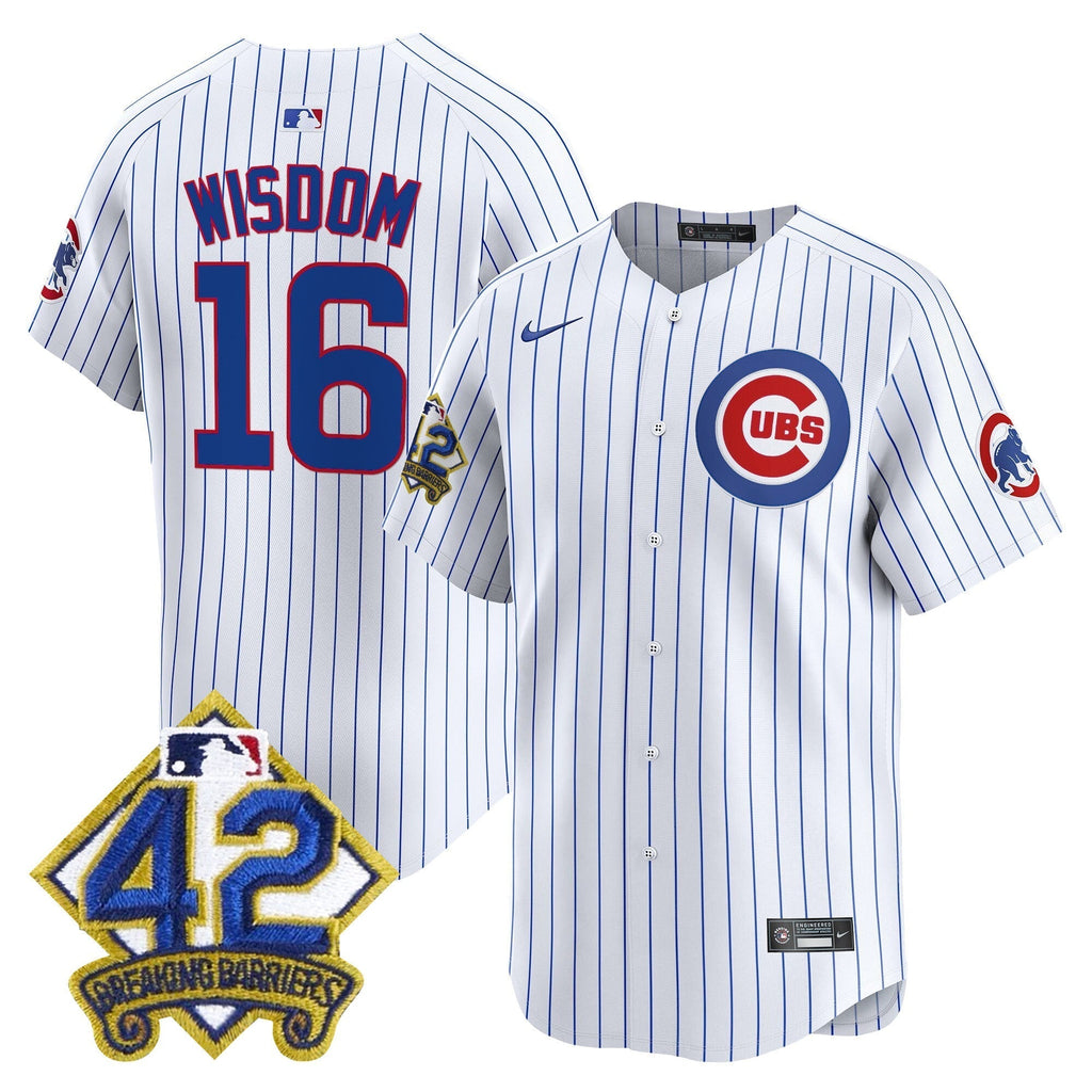 CHC 2025 Jackie Robinson Patch Vapor Premier Limited Jersey - All Stitched