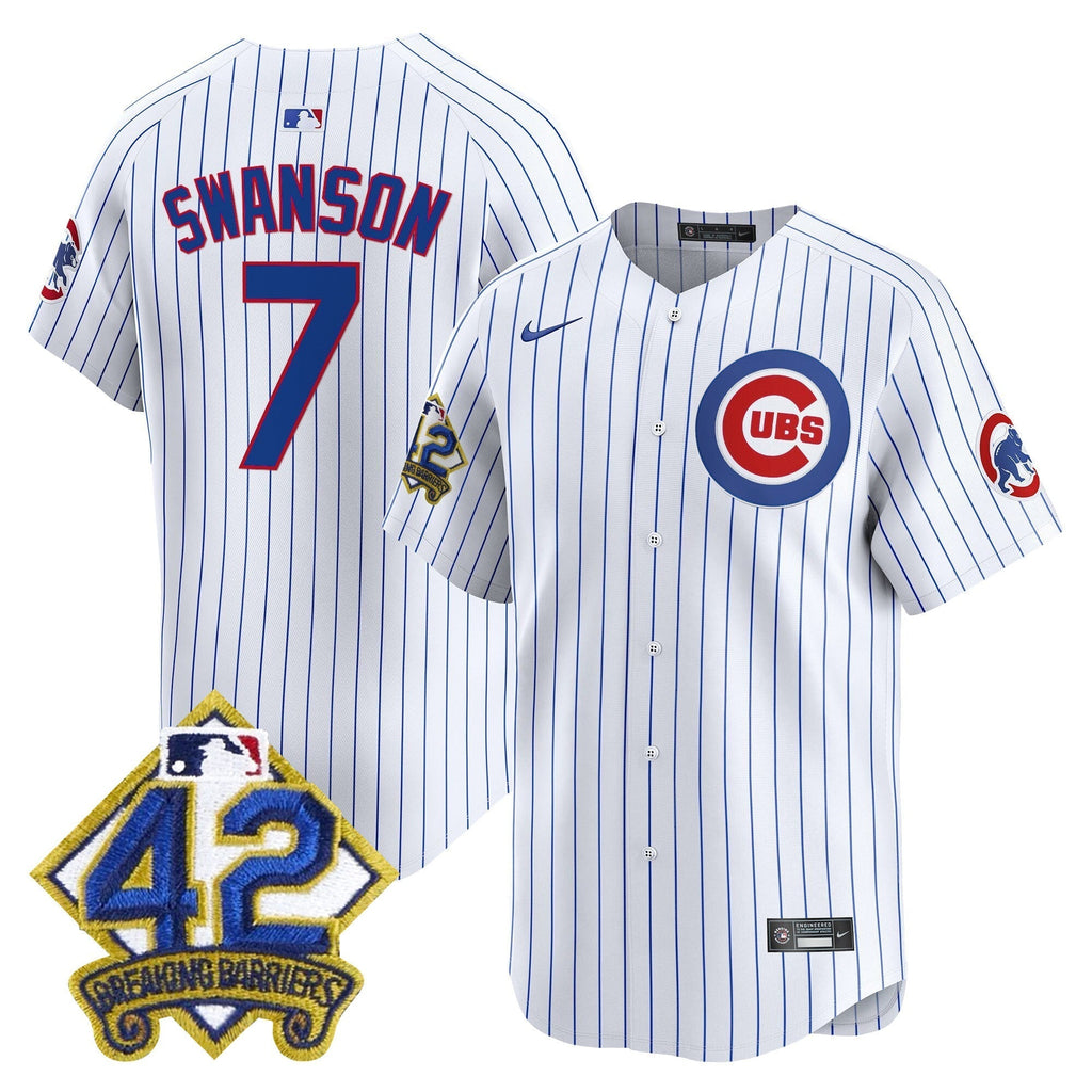 CHC 2025 Jackie Robinson Patch Vapor Premier Limited Jersey - All Stitched