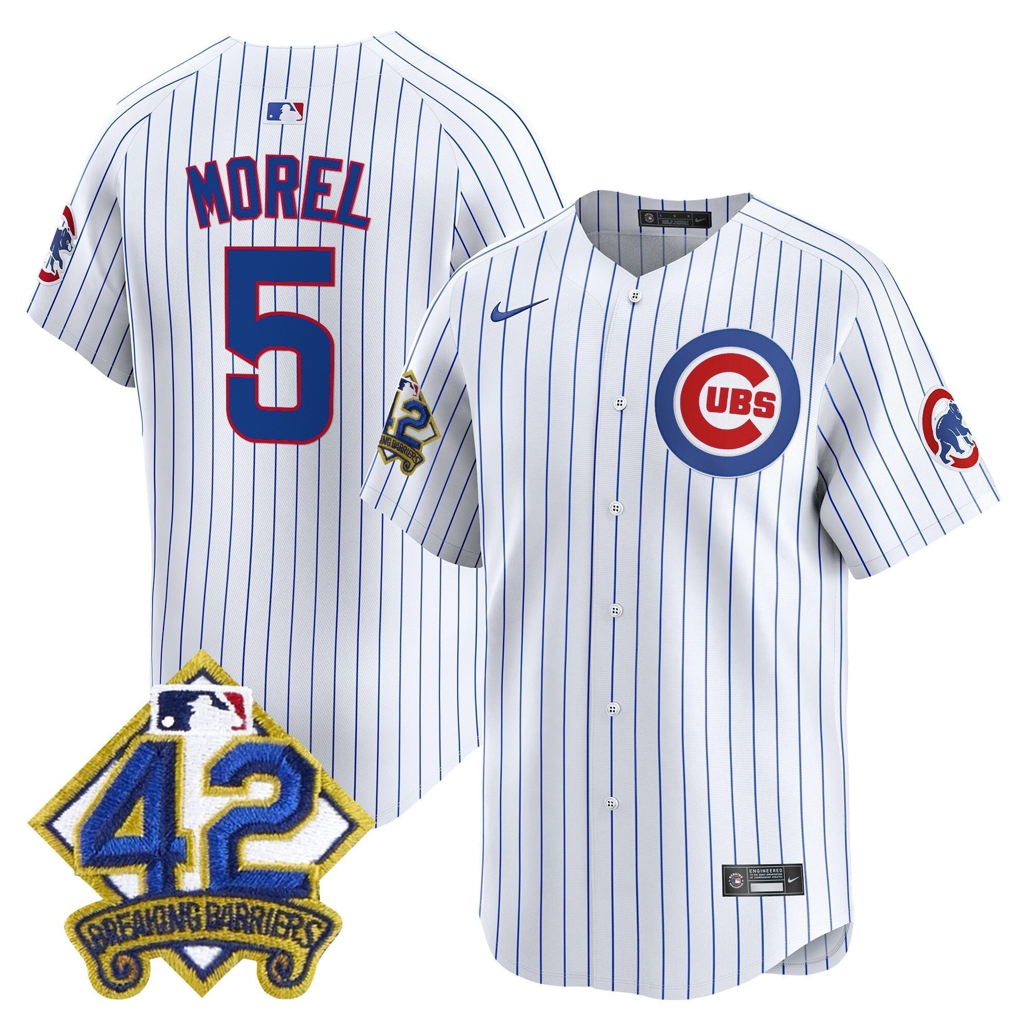 CHC 2025 Jackie Robinson Patch Vapor Premier Limited Jersey - All Stitched