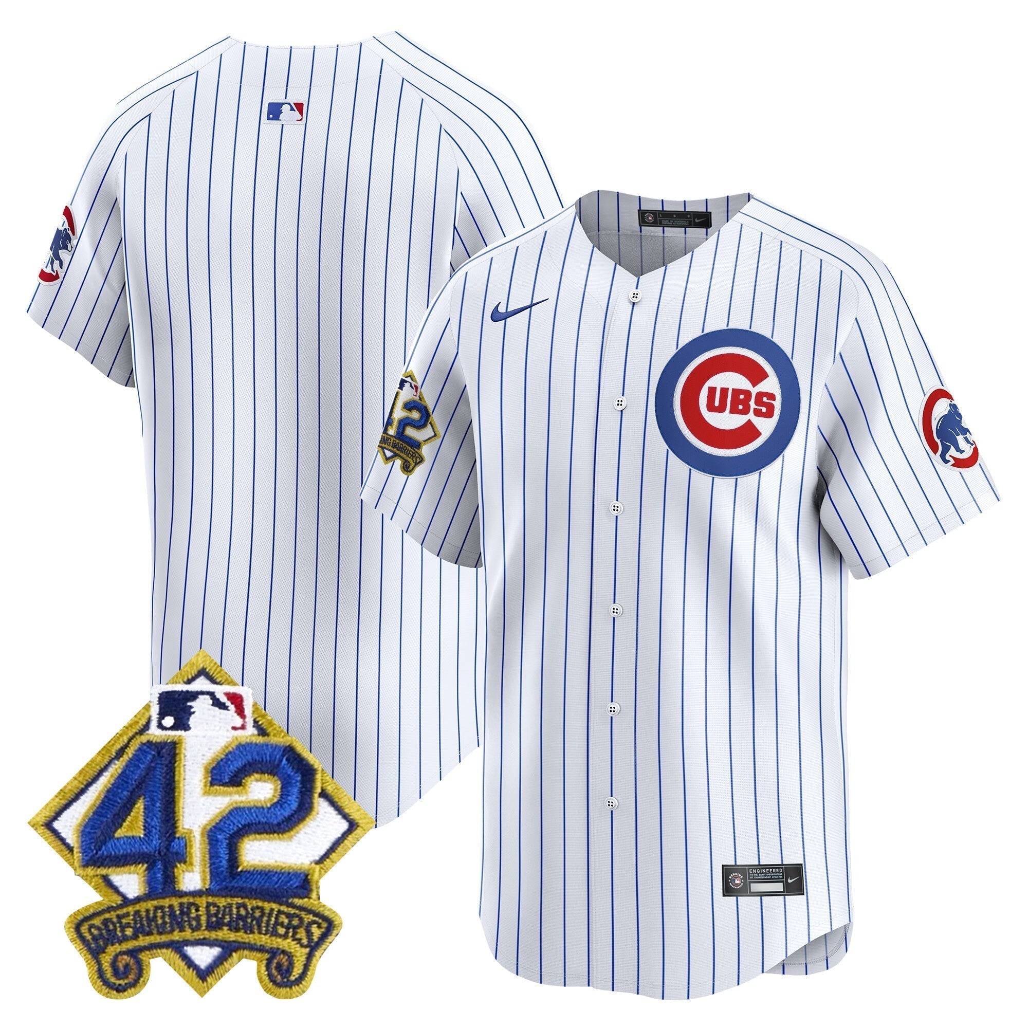 CHC 2025 Jackie Robinson Patch Vapor Premier Limited Jersey - All Stitched