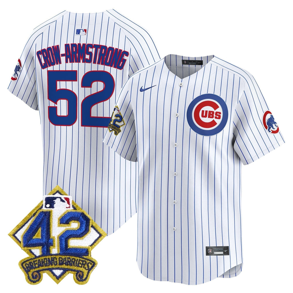 CHC 2025 Jackie Robinson Patch Vapor Premier Limited Jersey - All Stitched