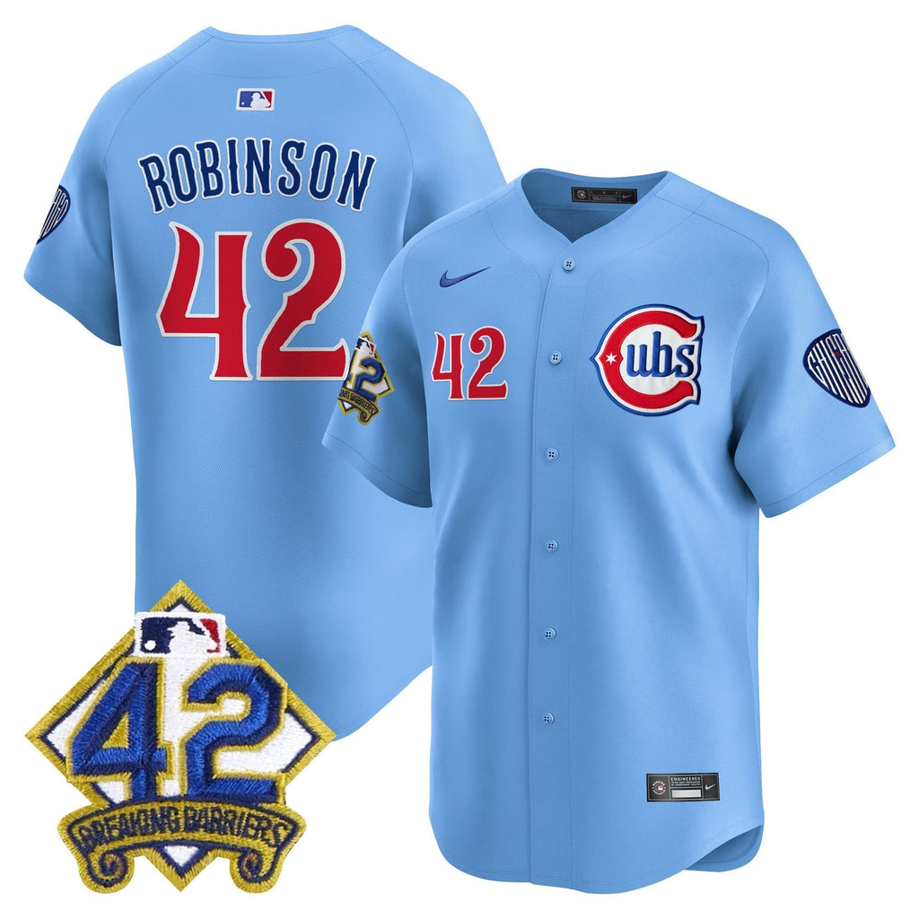 CHC 2025 Jackie Robinson Patch Vapor Premier Limited Jersey - All Stitched