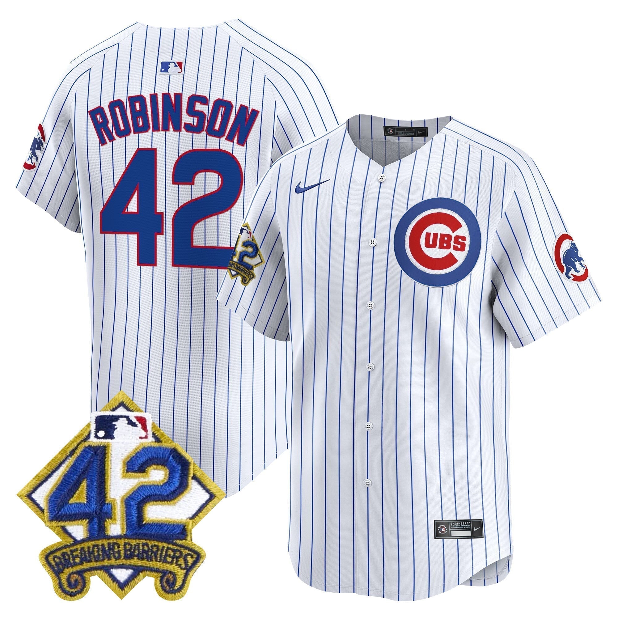 CHC 2025 Jackie Robinson Patch Vapor Premier Limited Jersey - All Stitched