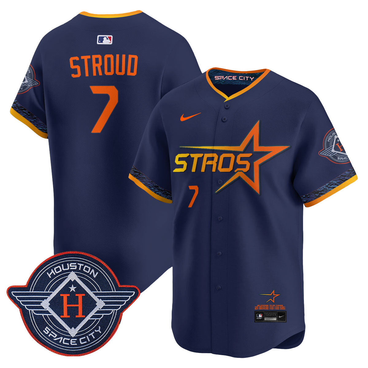 HOU 2025 City Connect Vapor Limited Jersey - All Stitched