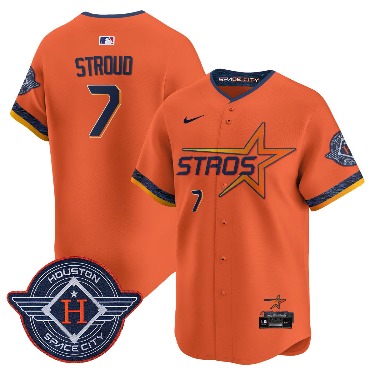 HOU 2025 City Connect Vapor Limited Jersey - All Stitched
