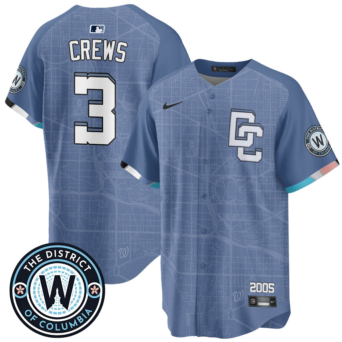 WSH 2025 City Connect Limited Men Jersey - All Stitched