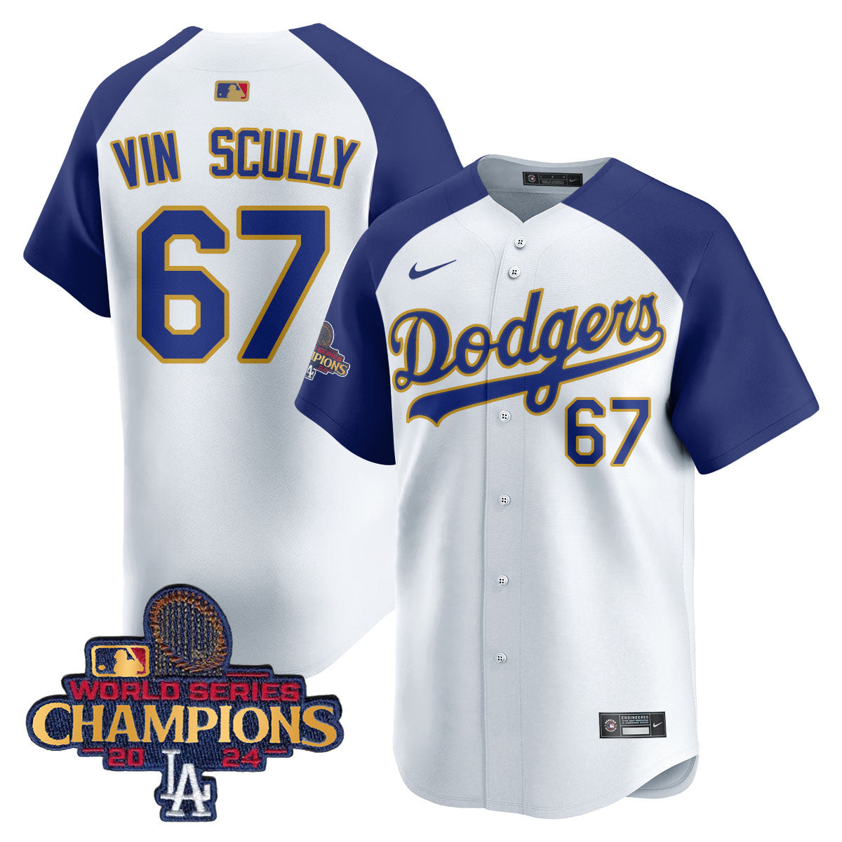 LAD Gold 2025 Jersey - All Stitched