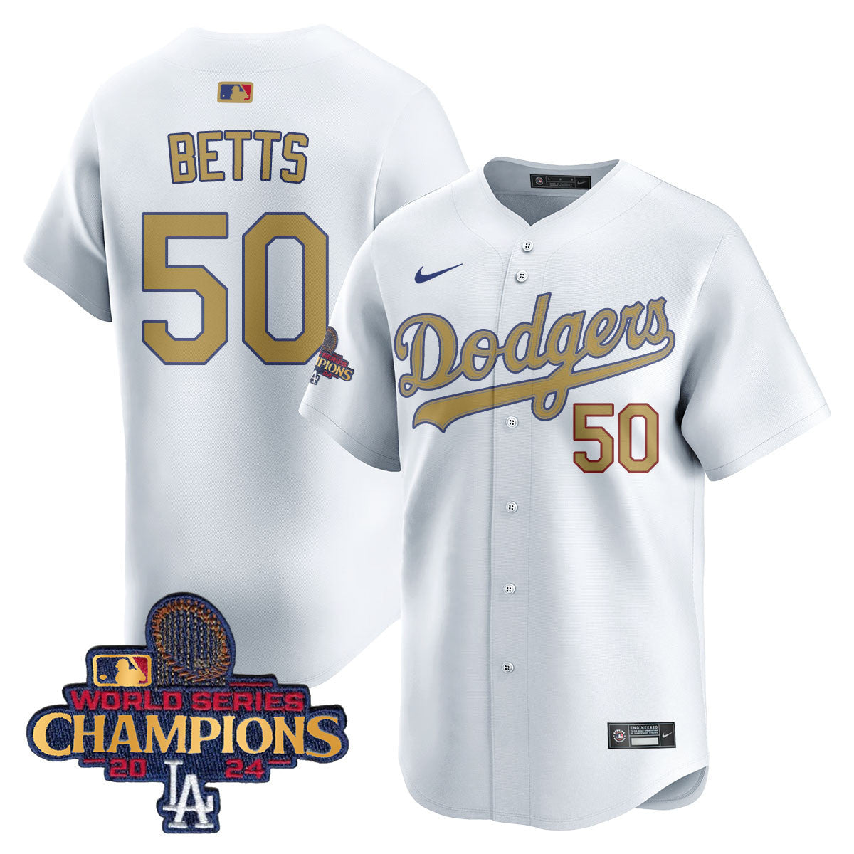 LAD Gold 2025 Jersey - All Stitched