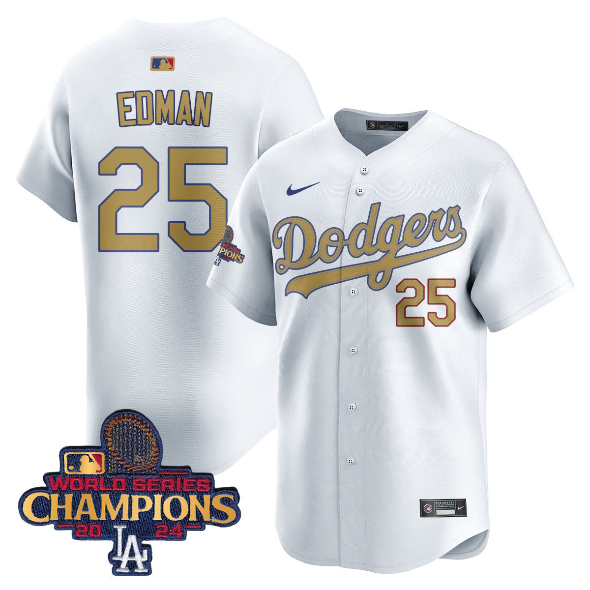 LAD Gold 2025 Jersey - All Stitched