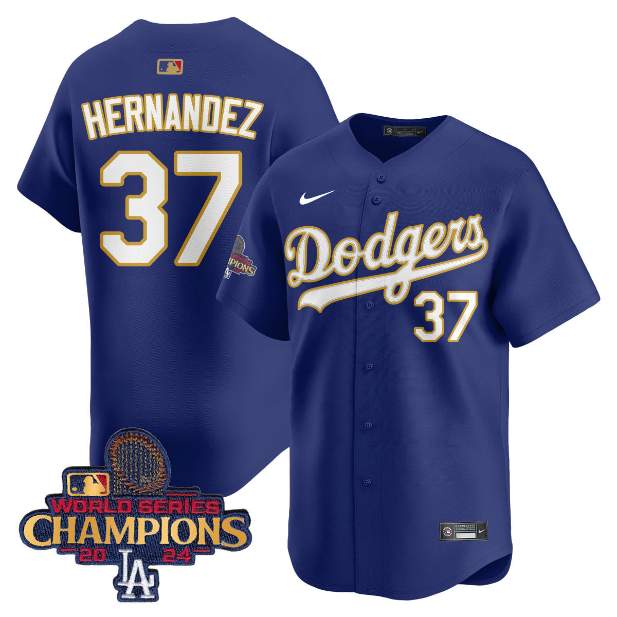 LAD Gold 2025 Jersey - All Stitched