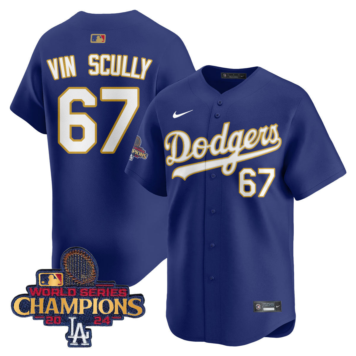 LAD Gold 2025 Jersey - All Stitched