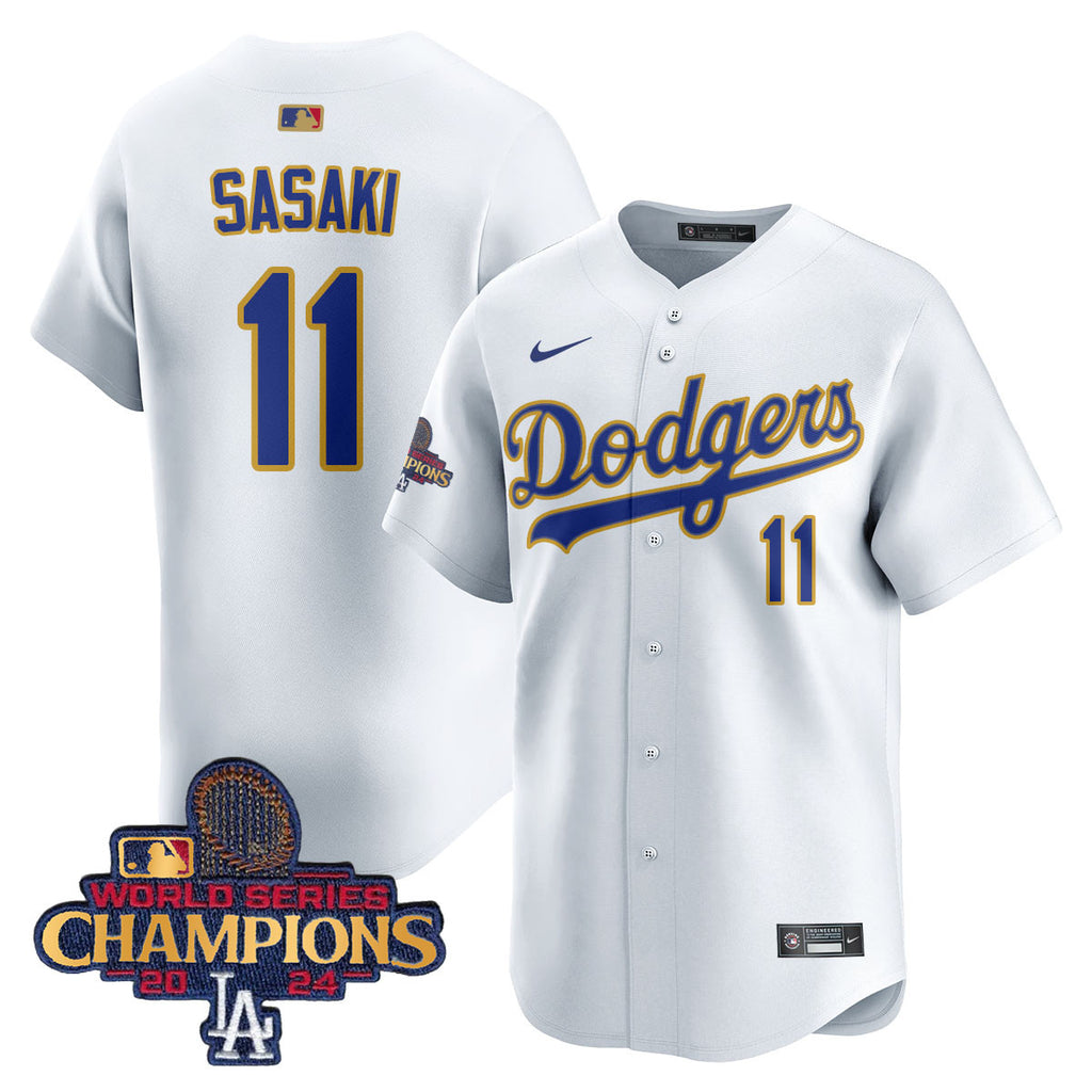 Men's Los Angeles Dodgers Gold 2025 Jersey - All Stitched