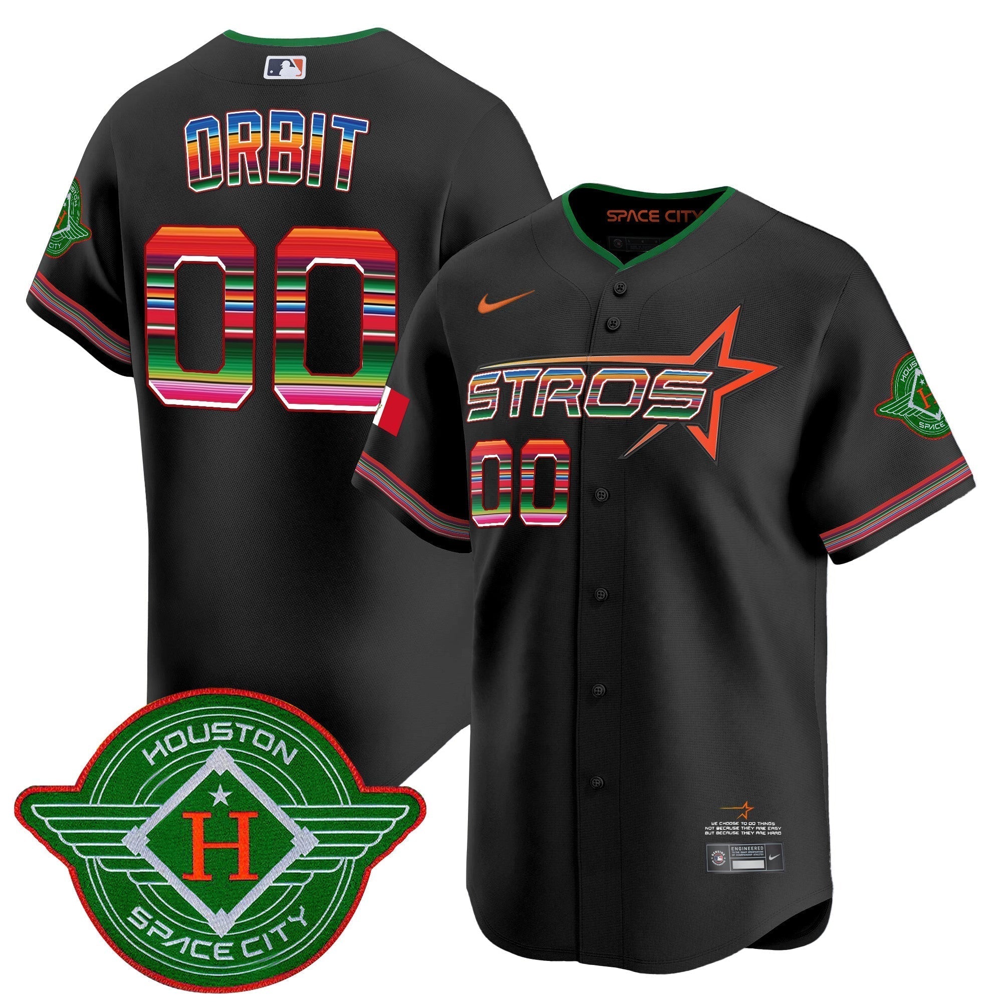 Astros 2025 City Connect Mexico Vapor Premier Limited Jersey - Stitched